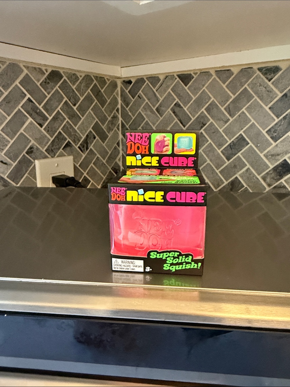 Nice Cube Kids Squishy Toy - Pink